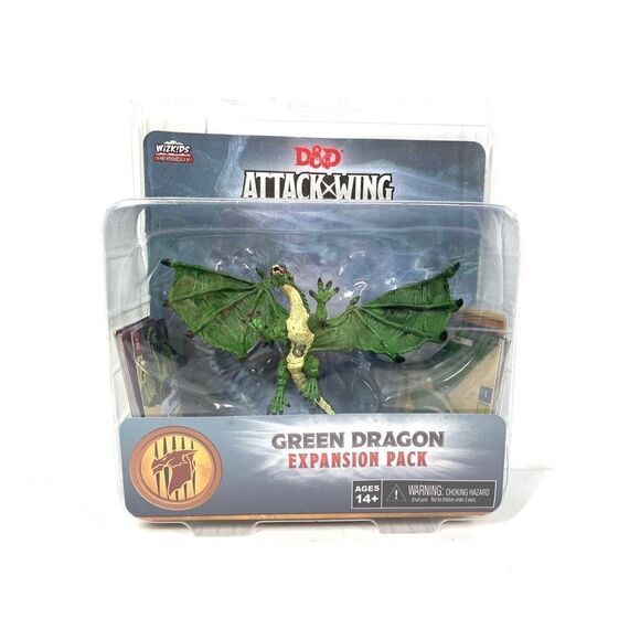 Dungeons & Dragons D&D Attack Wing Green Dragon Expansion Pack Wizkids - Picture 1 of 3